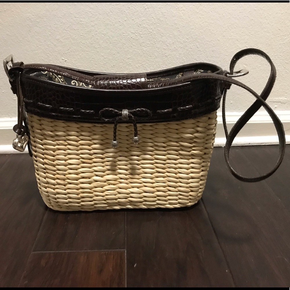 EUC Brighton Straw Shoulder Bag Purse